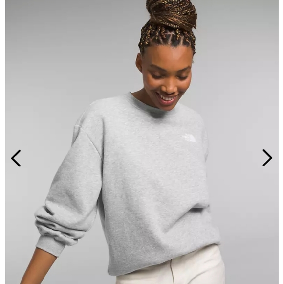 NWT- North Face Womens- Hi-Low LS Crewneck- 2X- Kinda Cropped/Boxy Fit/Oversized - Picture 2 of 10